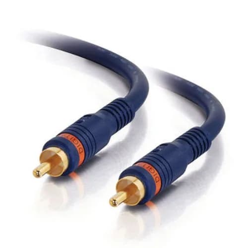 C2G Velocity S/PDIF Digital Audio Coax Cable 1.83m (6 Foot) | Connects Home Theater Components thumbnail 1