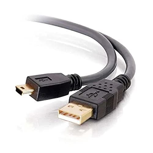 C2G Legrand USB 2.0 A to Mini-B Male Cable 5m (16.4ft) Black | High-Speed Data Transfer 480 Mbps thumbnail 1