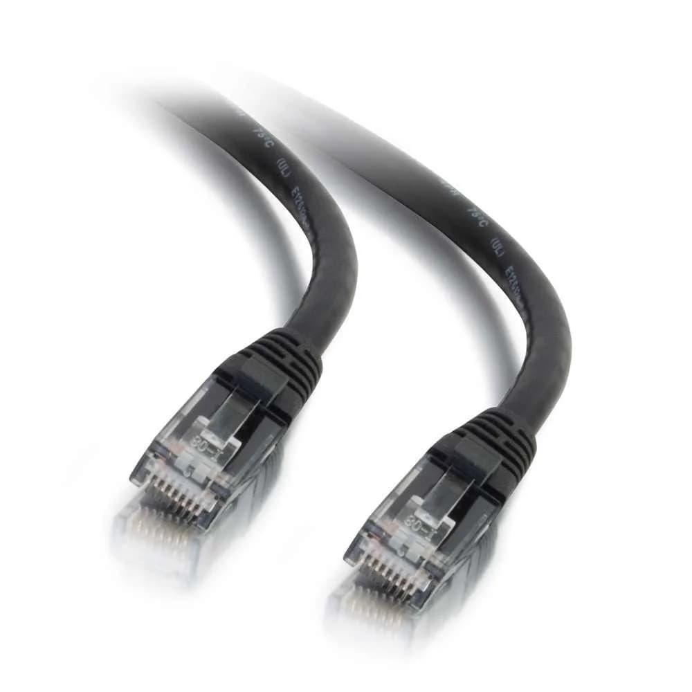 C2G Cat6 Ethernet Cable, Snagless UTP Patch Cable, Black 3.05m (10 Foot) | High Speed Networking — Black