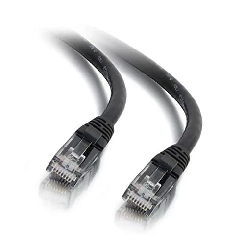 C2G Cat6 Ethernet Cable, Snagless UTP Patch Cable, Black 3.05m (10 Foot) | High Speed Networking thumbnail 1