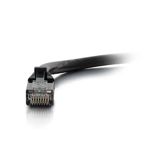 C2G Cat6 Ethernet Cable, Snagless UTP Patch Cable, Black 3.05m (10 Foot) | High Speed Networking thumbnail 3
