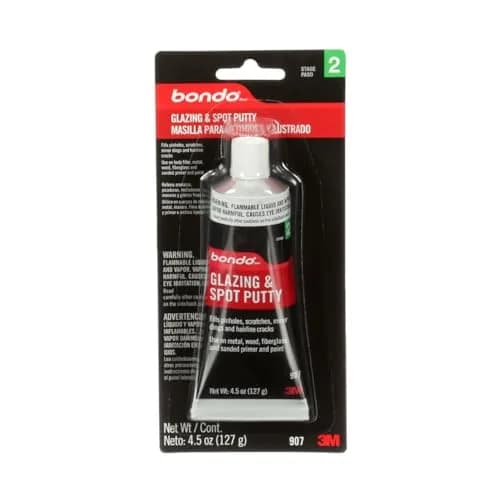 3M Bondo Glazing and Spot Putty 4.5 oz | Fills Pinholes, Scratches & Cracks, Fast Drying thumbnail 1