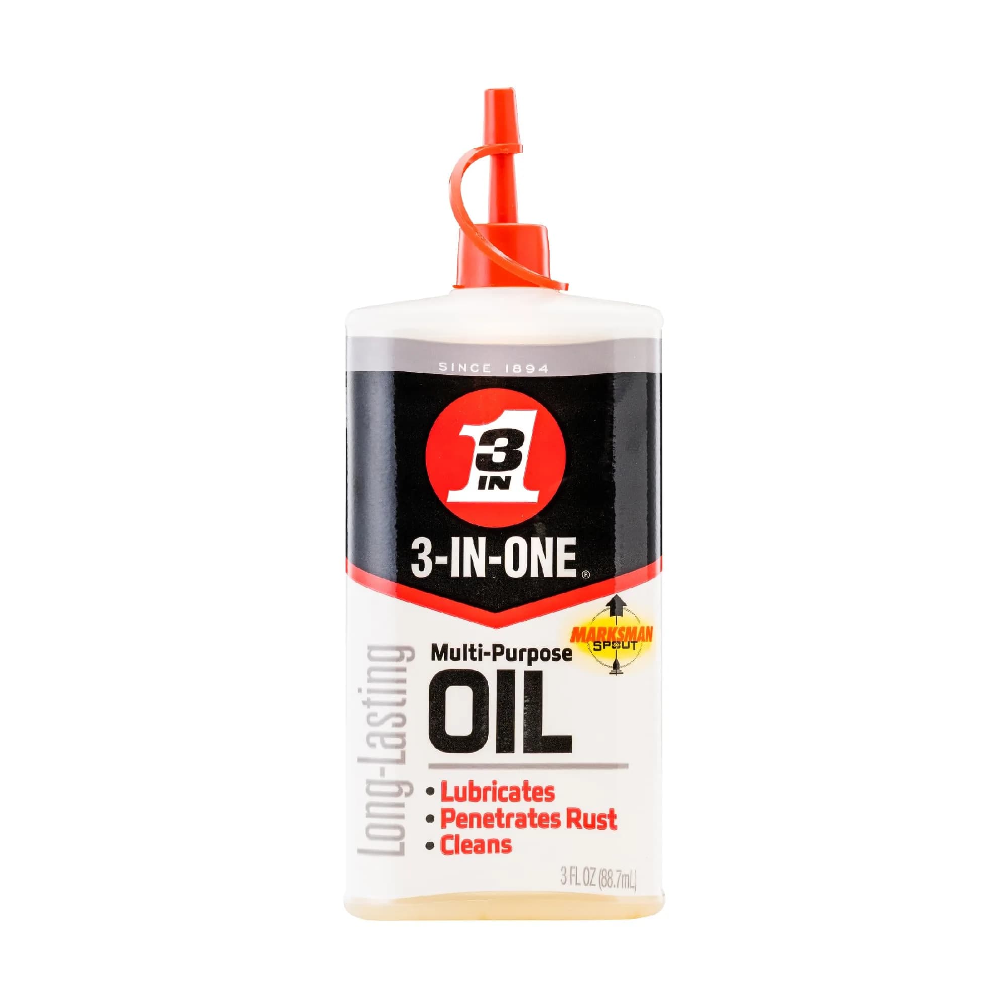 3-IN-ONE Multi-Purpose Oil 89ml (3 Fl Oz) | Lubricates, Cleans, Protects Against Rust & Corrosion - main product image