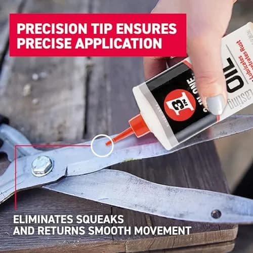 3-IN-ONE Multi-Purpose Oil 89ml (3 Fl Oz) | Lubricates, Cleans, Protects Against Rust & Corrosion thumbnail 3