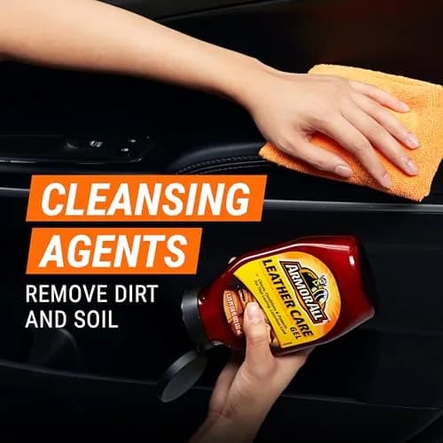 Armor All Leather Care Gel Conditioner & Protectant 532ml (18 Fl Oz) | Cleans, Conditions, Protects Automotive Leather thumbnail 4