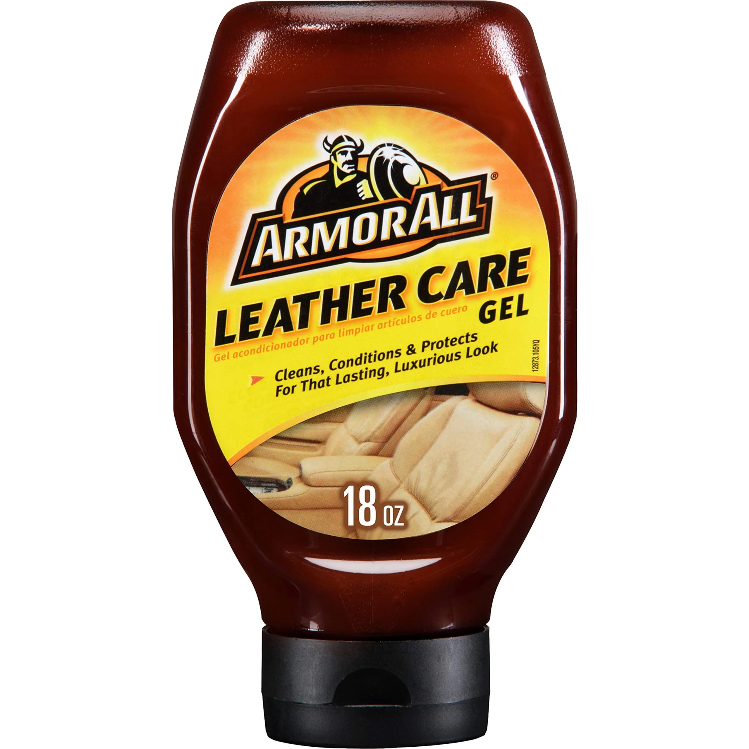 Armor All Leather Care Gel Conditioner & Protectant 532ml (18 Fl Oz) | Cleans, Conditions, Protects Automotive Leather — Leather Gel