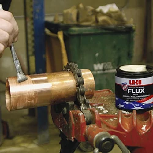 La-Co Regular Soldering Flux Paste 454 g (1 lb) | Water Soluble ASTM B813 Certified thumbnail 2