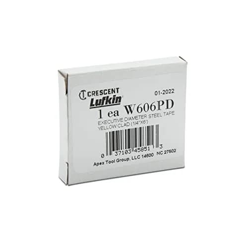 Lufkin W606PD Executive Diameter Pocket Tape Measure 1.8 m (6 ft) | Measures Circular Objects Accurately thumbnail 6