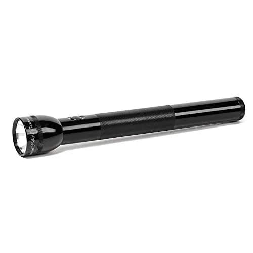MagLite Heavy-Duty Incandescent 4-Cell D Flashlight | Black, Water-Resistant, Made in USA thumbnail 1