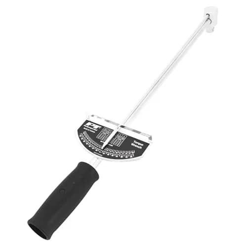 Performance Tool W3001C 1/2 in. Drive Beam Torque Wrench 0-150 ft-lbs. | Alloy Steel, Black/Silver, 21.4 in. thumbnail 1