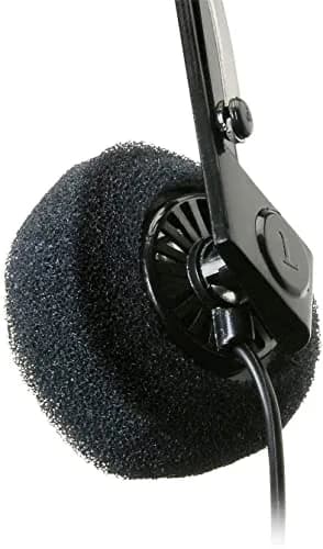 Parts Express Mini Stereo Lightweight Headphones with 4 Foot Cord | Hi-Fi Portable On-Ear Headphones thumbnail 3