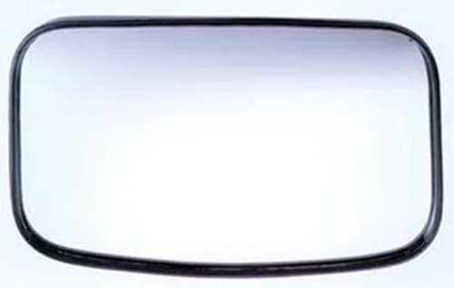 CIPA 49504 4" x 8" Clamp-On Convex Mirror | Wide-Angle Auto Part for Larger Mirrors thumbnail 2