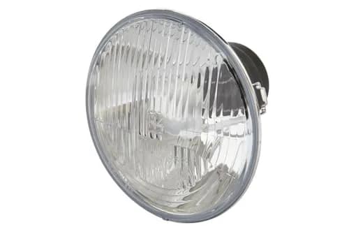 Hella 002395991 7" H4 Headlamp | Single High/Low Beam, 12V, Metal thumbnail 1