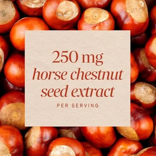 Nature's Way Horse Chestnut Extract 90 Capsules | Supports Healthy Leg Veins & Circulation thumbnail 4