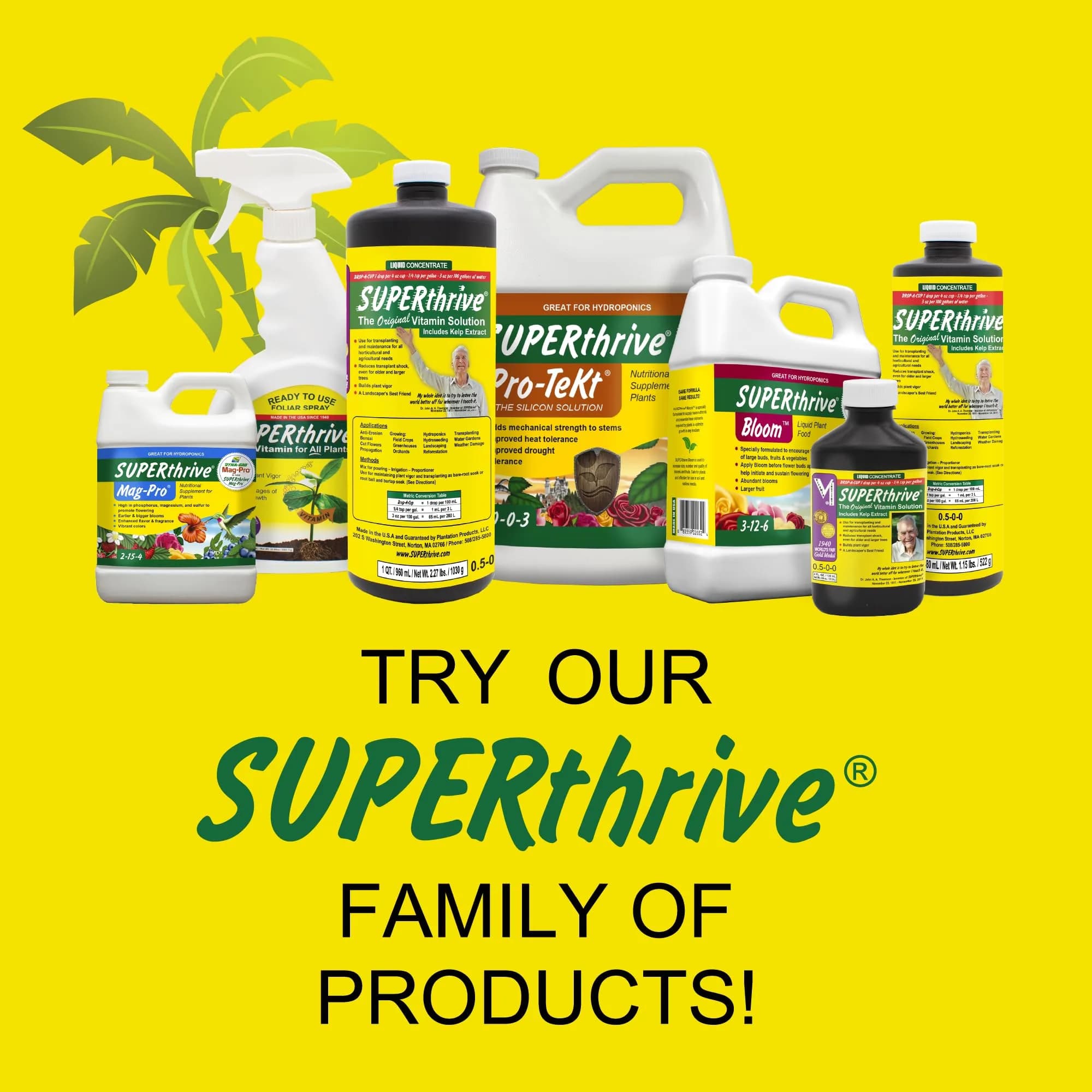 SUPERthrive Plant Vitamin Solution 960ml (1 Quart) | Stimulates Natural Plant Hormones for Faster Growth - view 9