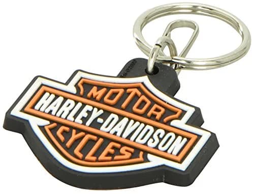 Plasticolor Harley-Davidson Logo Plastisol Key Chain | Durable Vinyl, 3.5" x 1.5" | Officially Licensed thumbnail 2