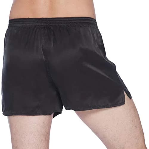 INTIMO Classic Silk Boxers Black Small | All-Day Comfort & Luxury Silk Feel thumbnail 5