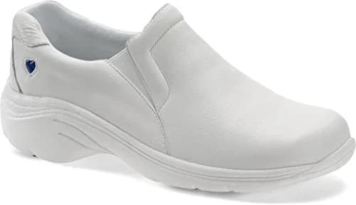 Nurse Mates Dove White 6.5 Wide | All-Day Comfort & Slip-Resistant Support thumbnail 4