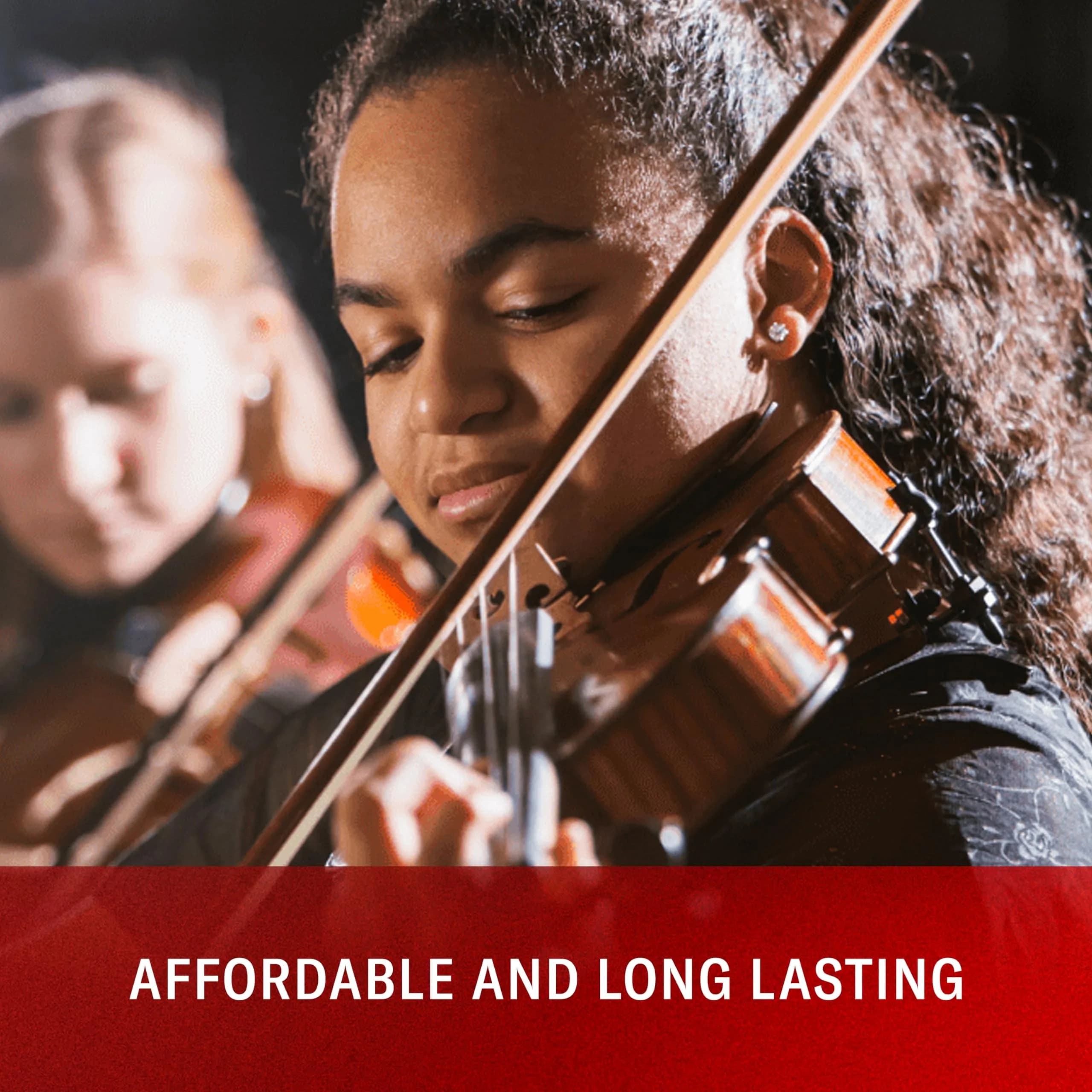 D'Addario Prelude Violin Single A String, 3/4 Scale, Medium Tension | Warm Tone, Durable Steel Core - view 3