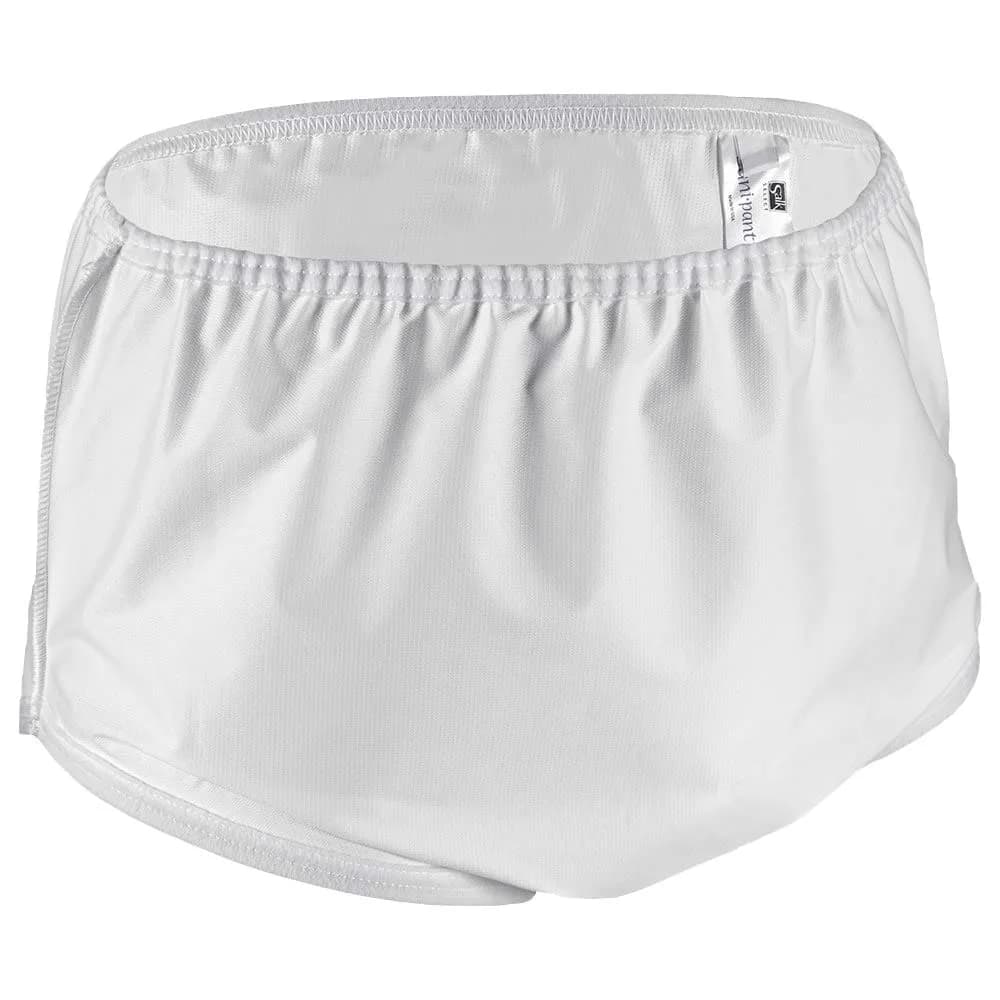 Salk Sani-Pant Pull-On Cover-Up Washable Brief, Medium | Waterproof Leak-Prevention for Adults — White