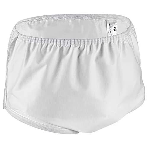 Salk Sani-Pant Pull-On Cover-Up Washable Brief, Medium | Waterproof Leak-Prevention for Adults thumbnail 1