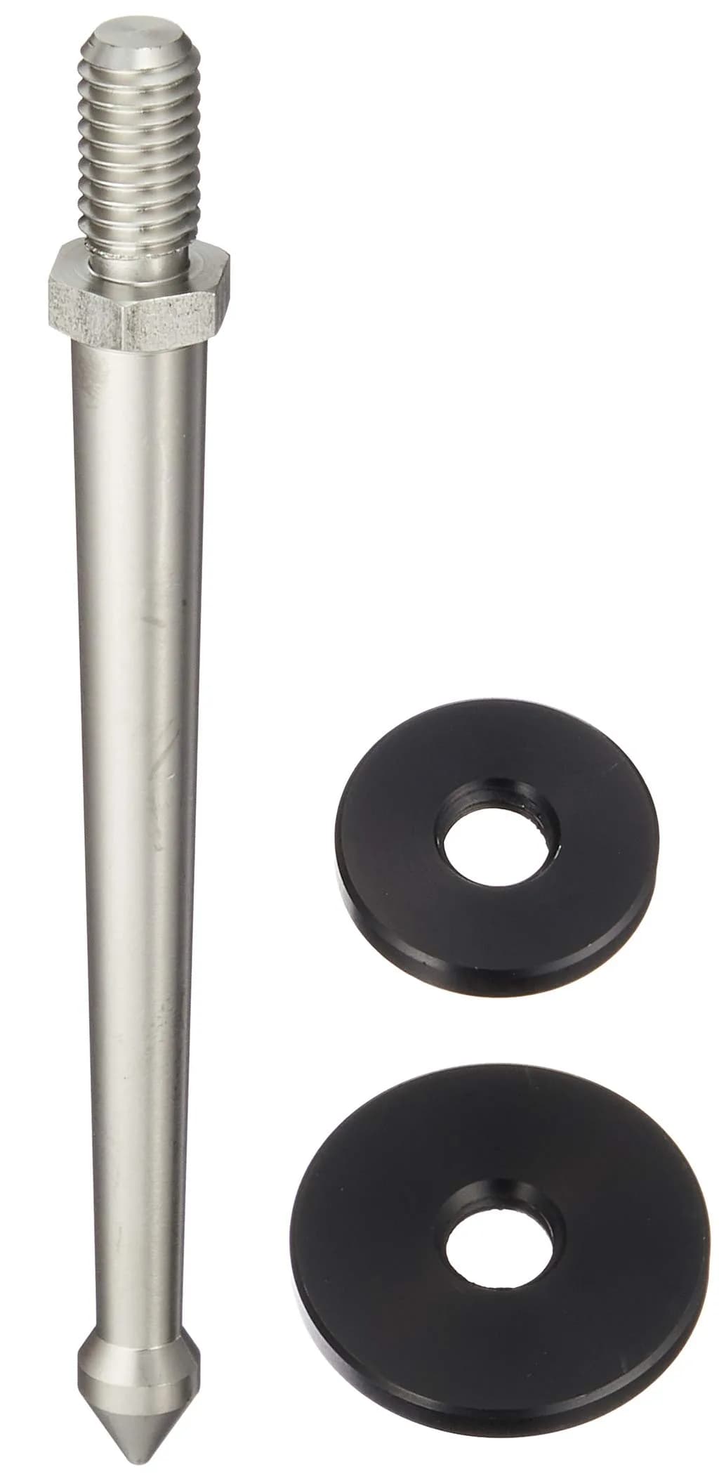 Gitzo G1220.129LB XL Stainless Steel Long Spike for Monopod | Secure Grip for Uneven Terrain — Black