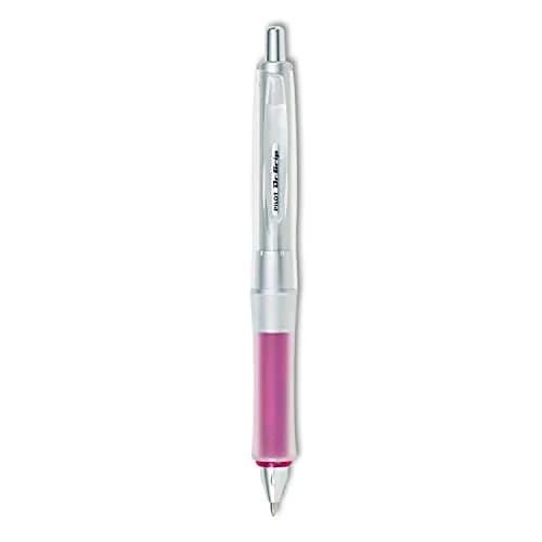 PILOT Dr. Grip Center of Gravity Ballpoint Pen | Pink Grip, Refillable, 1.0mm | Ergonomic, Smooth Ink thumbnail 1