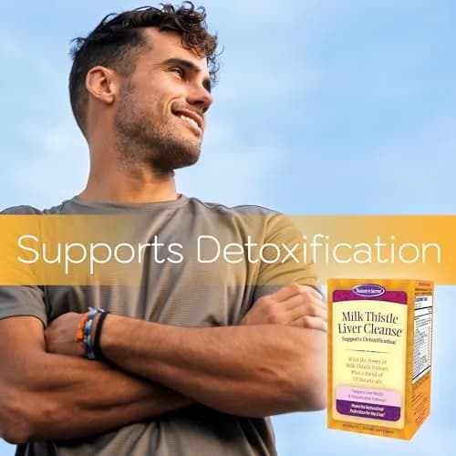 Nature's Secret Milk Thistle Liver Cleanse & Liver Support | Supports Detox & Liver Function in 60 Tablets thumbnail 5