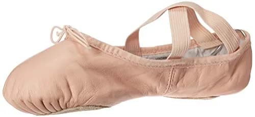 Bloch Girls Super Jazz Leather Slip-On Split Sole Jazz Dance Shoes for Kids | Flexible Leather & Lightweight Design thumbnail 1