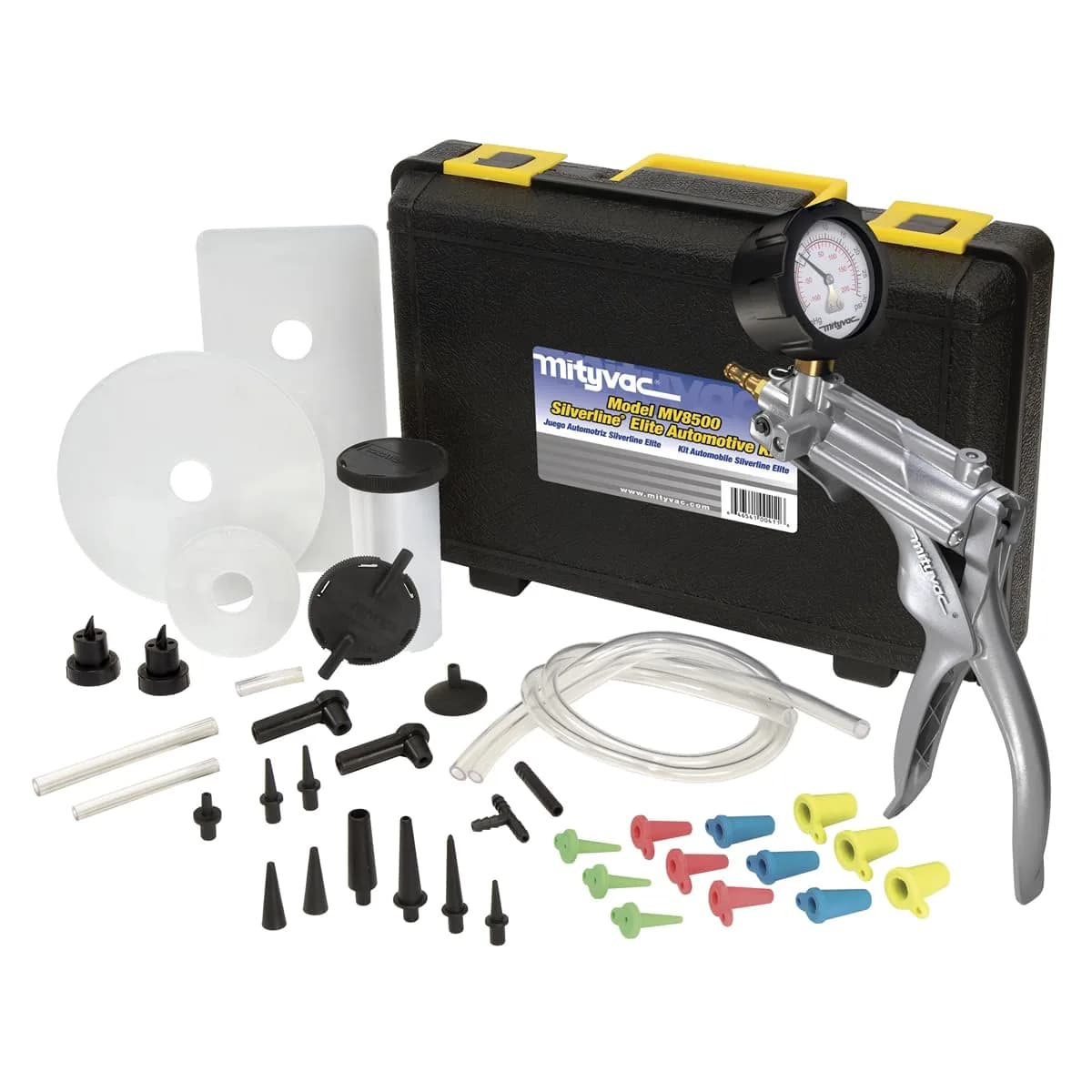 Mityvac MV8500 Silverline Elite Automotive Brake/Clutch Kit | Vacuum & Pressure Testing