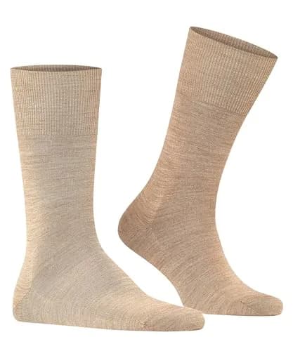 FALKE Men’s Airport Crew Socks, Merino Wool Cotton, Brown, Size 8-9 | Classic Formal & Trendy Work Socks thumbnail 6