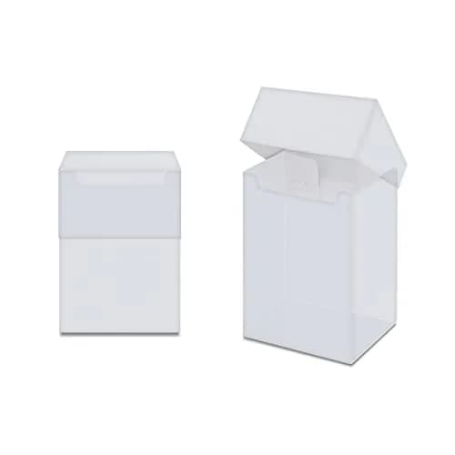 Ultra Pro 80 Card Deck Box - Clear | Holds 80 Cards in Deck Protectors thumbnail 1