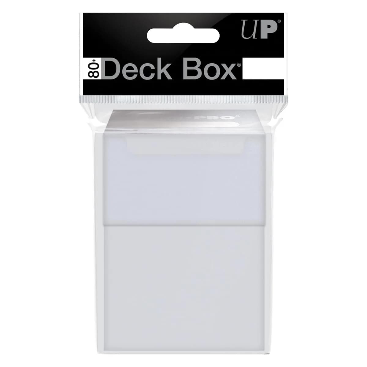 Ultra Pro 80 Card Deck Box - Clear | Holds 80 Cards in Deck Protectors - view 2
