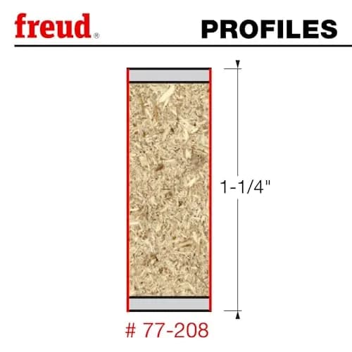 Freud 77-208 Double Compression Router Bit 1/2 inch (12.7 mm) Shank | Clean Cuts in Double-Sided Materials thumbnail 2