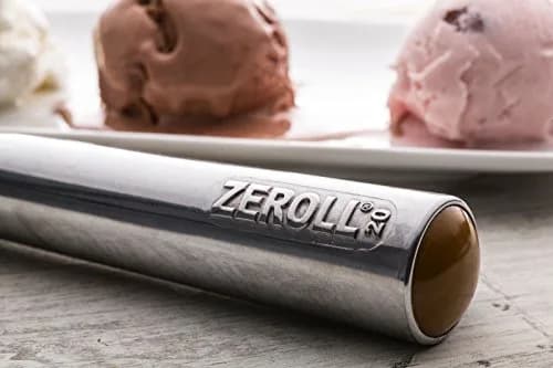 Zeroll Food Scoop 2 oz Silver | Unique Aluminum Handle for Effortless Scooping thumbnail 2
