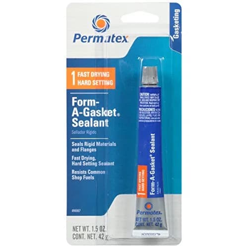Permatex Form-A-Gasket #1 Sealant 1.5 Fl Oz (44ml) | Fast-Drying, Hard-Setting Sealant for Rigid Flanges thumbnail 1