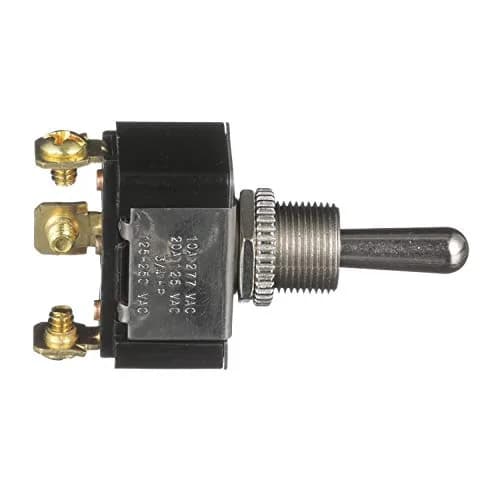 Seachoice 3-Position Boat Toggle Switch, On/Off/On | Marine Grade Brass, 12V, 3 Screw Terminals thumbnail 1