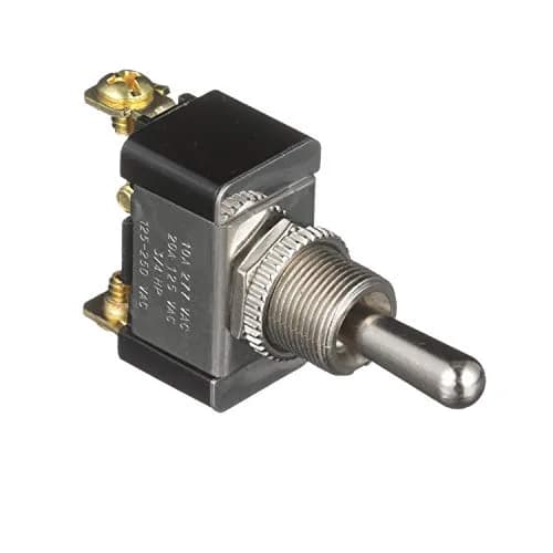 Seachoice 3-Position Boat Toggle Switch, On/Off/On | Marine Grade Brass, 12V, 3 Screw Terminals thumbnail 2