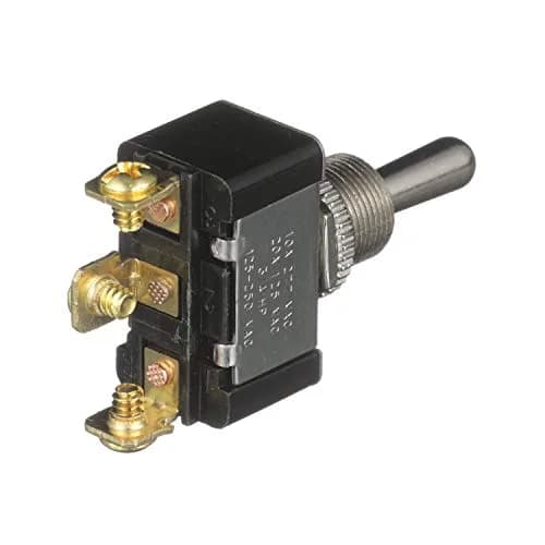 Seachoice 3-Position Boat Toggle Switch, On/Off/On | Marine Grade Brass, 12V, 3 Screw Terminals thumbnail 3