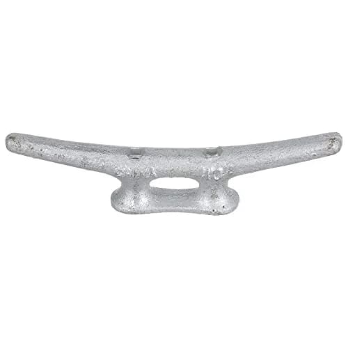 SEACHOICE 6-inch Galvanized Gray Iron Open Base Dock Cleat | 15.2 cm (6 in.) thumbnail 2