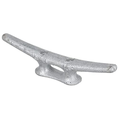 SEACHOICE 6-inch Galvanized Gray Iron Open Base Dock Cleat | 15.2 cm (6 in.) thumbnail 3