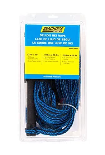 Seachoice Deluxe Ski Rope 75 ft (22.86 m) | Rot-Resistant Polypropylene with 12-Inch Foam Grip Handle thumbnail 6