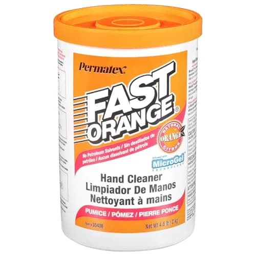 Fast Orange Pumice Cream Hand Cleaner 4.5 lbs | Deep Cleaning for Working Hands thumbnail 1