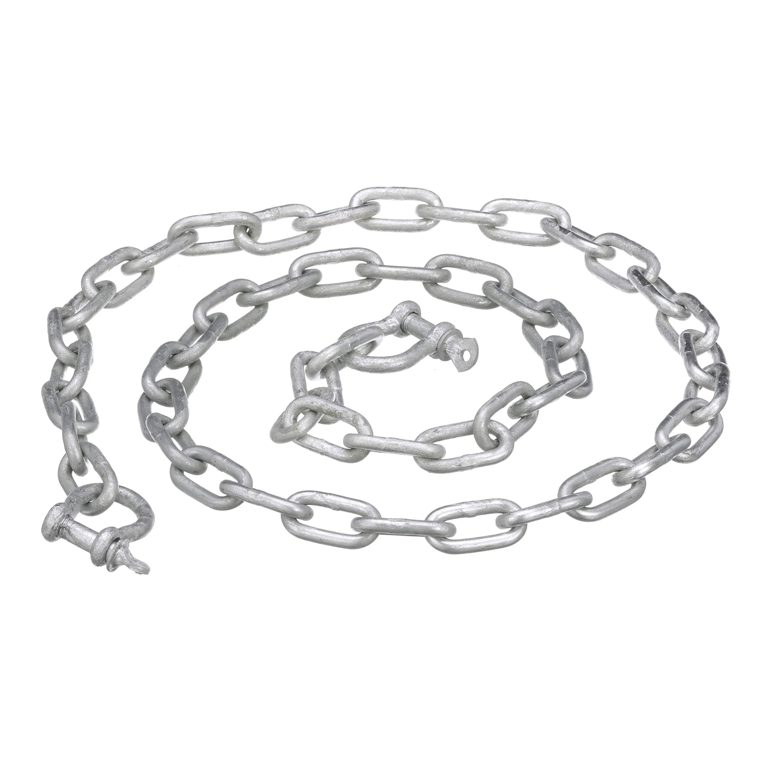 SEACHOICE Galvanized Anchor Lead Chain 3/16 In. X 4 Ft. | Grade 30 Chain for Anchoring