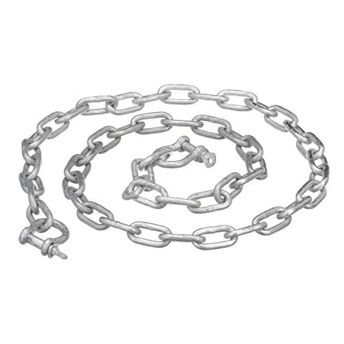 SEACHOICE Galvanized Anchor Lead Chain 3/16 In. X 4 Ft. | Grade 30 Chain for Anchoring thumbnail 1