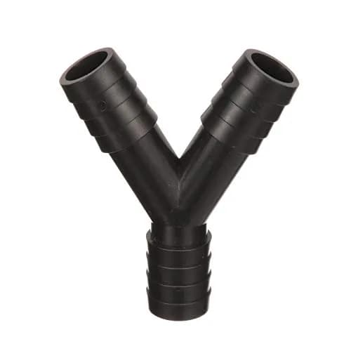 Seachoice 3-Way Y Fitting Fits 3/4 in. ID Hose | Rust-Free Black Plastic Plumbing Accessory thumbnail 6