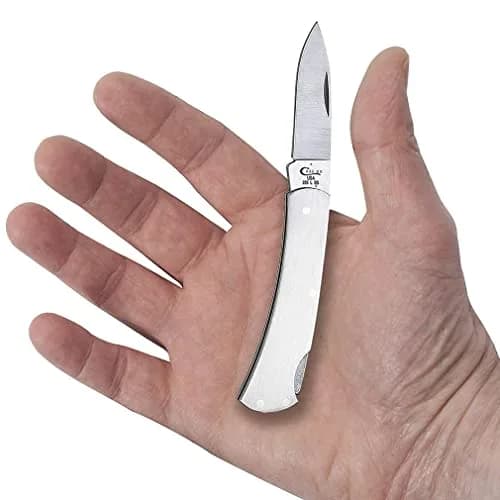 Case Pocket Knife Brushed Stainless Steel | 3 Inch Lockback for Everyday Use thumbnail 6