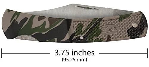 Case Pocket Knife Caliber Small Camo Lockback 3 Inches | Durable Stainless Steel Blade thumbnail 2