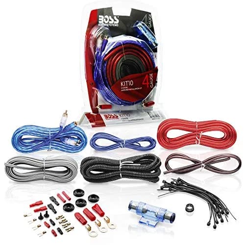 BOSS Audio Systems KIT10 4 Gauge Car Amplifier Wiring Kit | 20 ft Power Cable, RCA & Fuse thumbnail 6