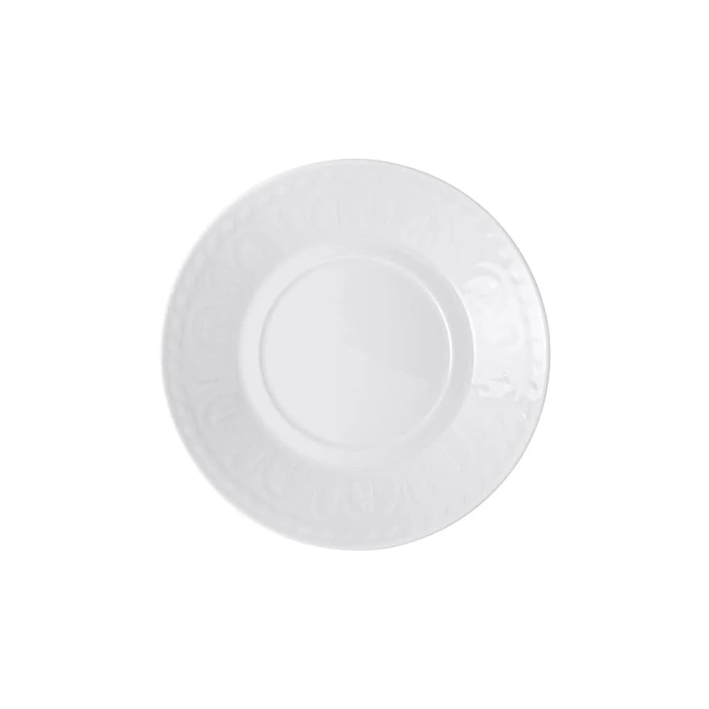 Villeroy & Boch Cellini Premium Porcelain Breakfast/Cream Soup Cup Saucer 6.75 in White